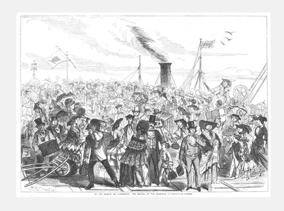 मार्गेट, हस्बैंड बोट का आगमन, 1856 द्वारा गड़ेरिया