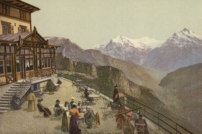 बर्नीज़ ओबरलैंड: शाइनीगे प्लैट, छत (रंगीन फोटो) द्वारा स्विस फोटोग्राफर