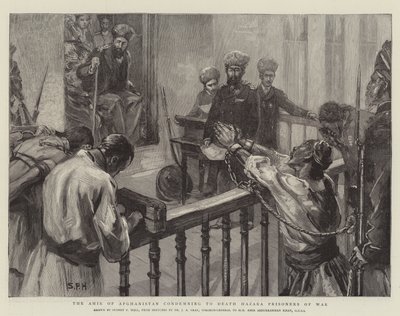 अफगानिस्तान के अमीर युद्ध के हजारा कैदियों की मौत की निंदा करते हैं द्वारा सिडनी प्रायर हॉल