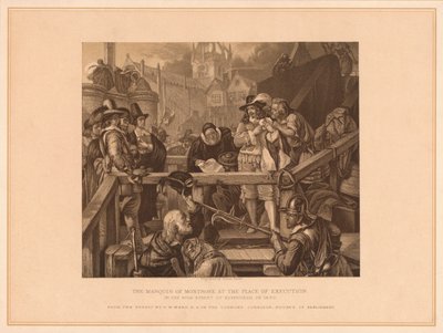 'द मार्क्विस ऑफ़ मॉन्ट्रोज़ एट द प्लेस ऑफ़ एक्ज़ीक्यूशन', 1650 1878 द्वारा टी किसान
