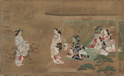 प्रेमी का दौरा, 1680-1730। द्वारा तमुरा सुइओ
