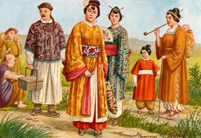 चीनी पोशाक - किसान और शहरवासी द्वारा टेंक्रेडी स्कार्पेलि