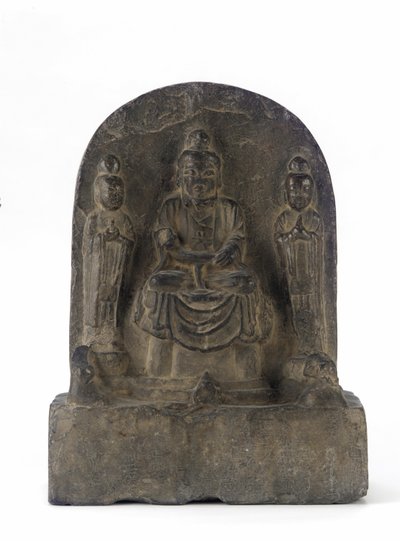 डाओस्ट ट्रिनिटी, 703 द्वारा Tang Dynasty Chinese School