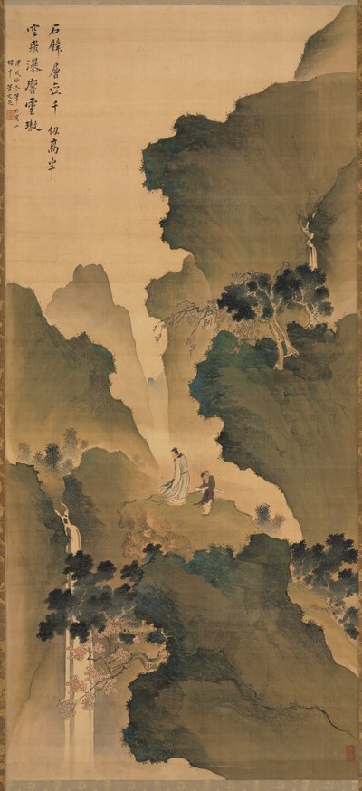 झरना देखना द्वारा Tani Buncho