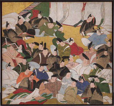 छत्तीस अमर कवि, मध्य 1700s। द्वारा ततबयाशी काजी