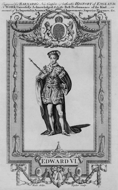 Edward VI, 1554.   द्वारा टेलर