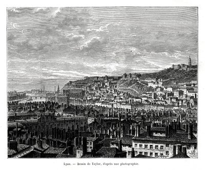 ल्योन, फ्रांस, 19 वीं शताब्दी द्वारा टेलर