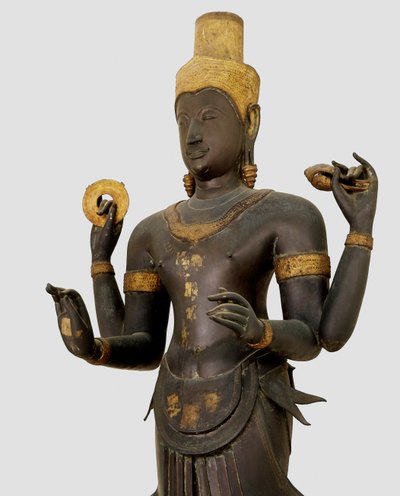 विष्णु की मूर्ति (कांस्य) द्वारा थाई स्कूल