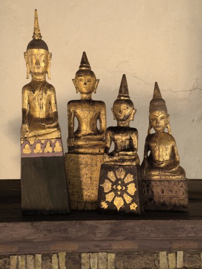 लकड़ी के वोट बुद्ध, उत्तरी थाईलैंड (लकड़ी) द्वारा Thai School
