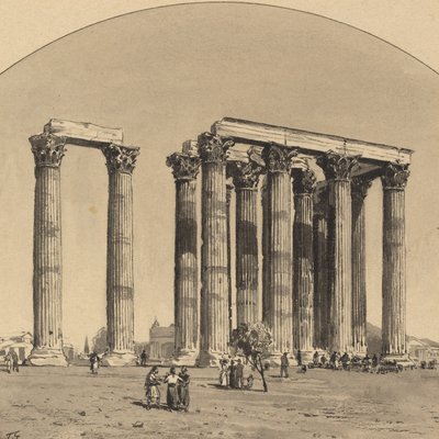 ओलंपियन ज़ीउस का मंदिर द्वारा कॉर्नर क्रशर से थिमिस्टोकल्स