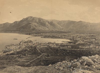 पीरियस का हार्बर, 1891। द्वारा कॉर्नर क्रशर से थिमिस्टोकल्स