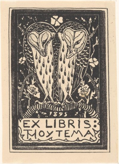 Ex libris by Theo van Hoytema द्वारा थियो वैन होयटेमा