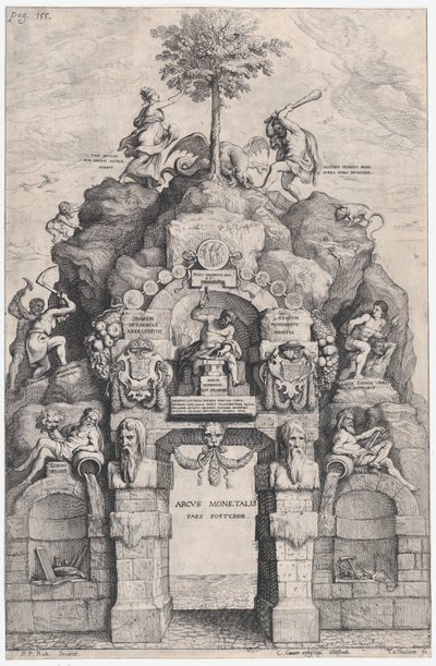 प्रवेश परेड ... फर्डिनेंड, ऑस्ट्रियाई। एंटवर्प, 1635 द्वारा गैस्पर गेवार्ट्स