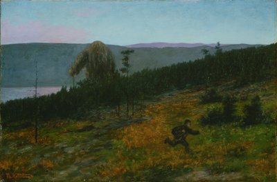 ऐश लाड और ट्रोल द्वारा Theodor Kittelsen