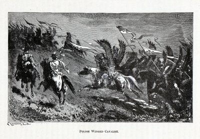 पोलिश विंग्ड कैवेलरी, 1882 द्वारा थियोडोर केन्सिंग