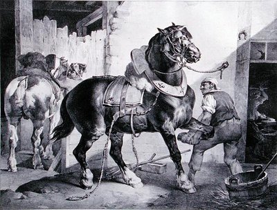 फोर्ज (लिथो) द्वारा थियोडोर (बाद में) गेरिकौल्ट