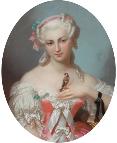 फ्रांस की ऐनी हेनरीट (1727-1752), फैंटिन-लाटौर, थिओडोर (1805-1872) द्वारा। कागज पर पेस्टल, 19वीं सदी की पहली छमाही .. निजी संग्रह द्वारा थिओडोर फैंटिन लटौर
