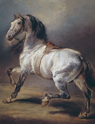 अ स्टडी ऑफ ए हॉर्स द्वारा Theodore Gericault