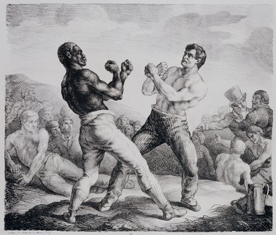 मुक्केबाज, 1818 द्वारा थियोडोर गेरिकौल्ट