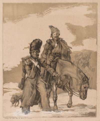 रूस से वापसी, सी। 1818। द्वारा थियोडोर गेरिकौल्ट