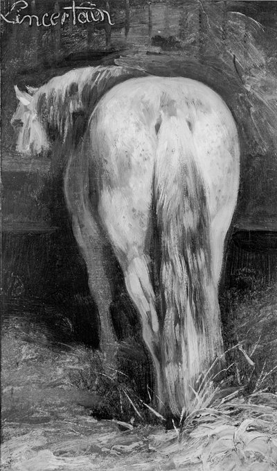 अनिश्चित, अस्तबल में घोड़ा द्वारा Theodore Gericault