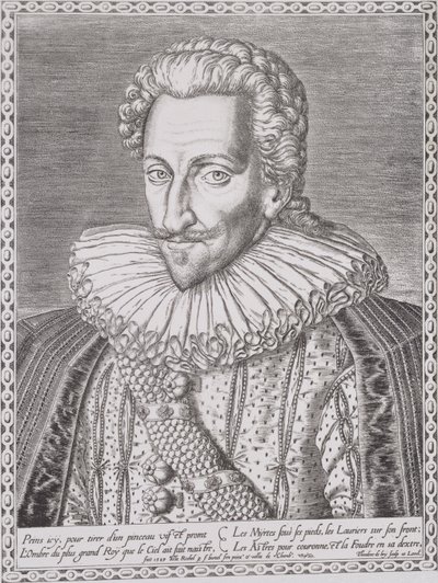हेनरी IV (1553-1610) नवरे के राजा के रूप में 1589 द्वारा थियोडोर डी ब्राय