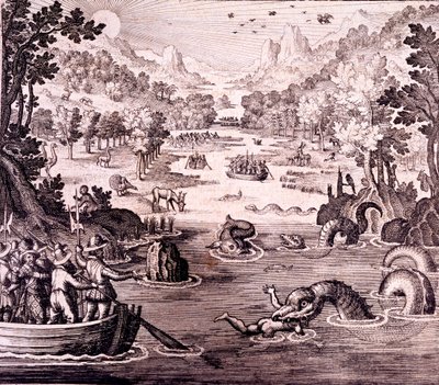 सर वाल्टर रैले: जोहान लुडविग गॉटफ्रीड द्वारा &39;न्यू वे वेल्ड अन अमेरिकनस्किल हिस्टोरियन&39; से गुयाना के बड़े, समृद्ध और सुंदर साम्राज्य की खोज द्वारा थियोडोर डी ब्राय