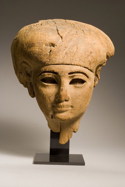 मम्मी मुखौटा, शुरुआती 1 मिलेनियम ईसा पूर्व (लकड़ी) द्वारा Third Intermediate Period Egyptian