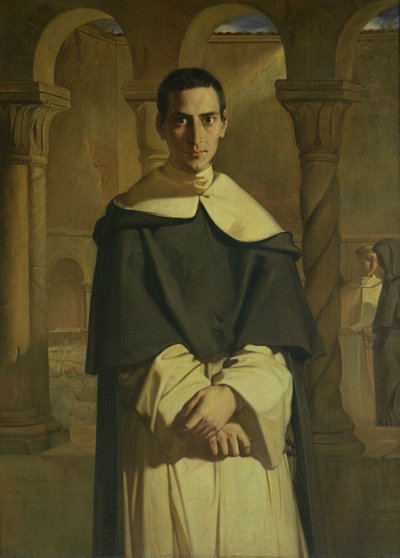 जीन बैप्टिस्ट हेनरी लेकॉर्डेयर (1802-61), फ्रेंच प्रीलेट और धर्मशास्त्री, 1841 द्वारा थियोडोर चेसियारौ