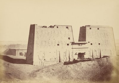 एडफू के मंदिर का अवलोकन द्वारा थियोडुले देवरिया