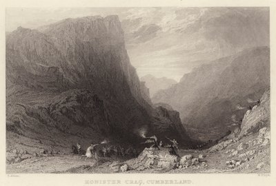 माननीय क्रैग, कंबरलैंड (उत्कीर्णन) द्वारा थॉमस (बाद) अलोम
