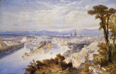 सेंट कैथरीन हिल से रेन, 1849 द्वारा थॉमस चार्ल्स लेसन रौबोथम