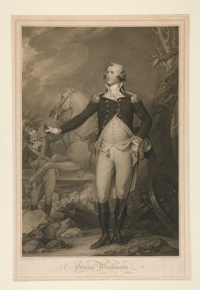 ट्रेंटन की लड़ाई में जॉर्ज वाशिंगटन (1792) द्वारा थॉमस चेसमैन