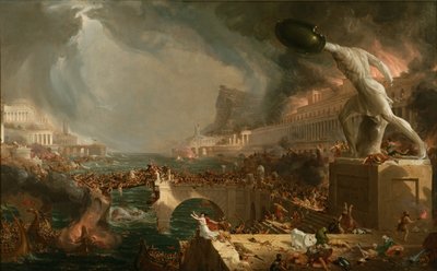 एक साम्राज्य का विनाश द्वारा Thomas Cole