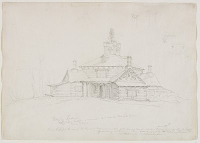 हॉर्बी लॉज, 1839 द्वारा थॉमस कोल