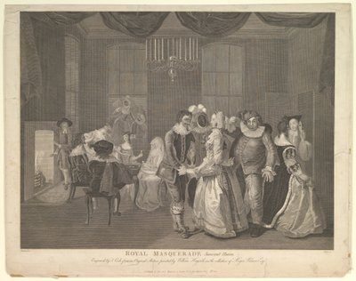 रॉयल बहाना समरसेट हाउस, 21 अक्टूबर, 1805। द्वारा थॉमस कुक