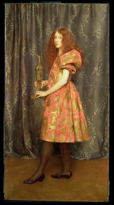 द वारिस टू ऑल द एज, c.1897 द्वारा Thomas Cooper Gotch