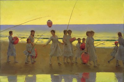 द सैंड बार द्वारा Thomas Cooper Gotch