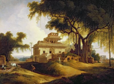 नौरतन, सासाराम, बिहार के खंडहर द्वारा Thomas Daniell