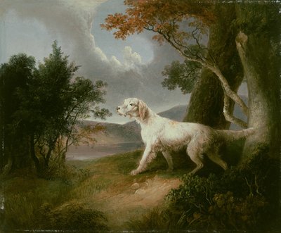 लैंडस्केप विथ डॉग, 1832। द्वारा थॉमस डौटी