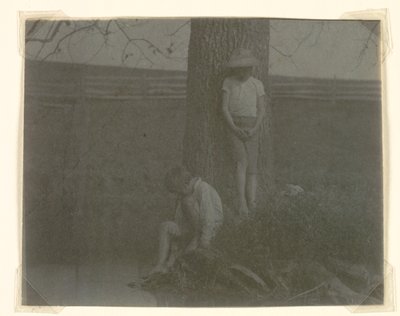 एवंडेल में क्रॉवेल चिल्ड्रेन, 1885-1890। द्वारा थॉमस एकिंस