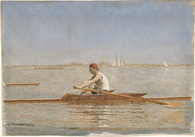 1873 में जॉन बिगलिन एक एकल कागज़ पर द्वारा थॉमस एकिंस