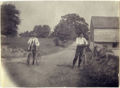 साइकिल पर सैमुअल मरे और बेंजामिन एकिंस, सी। 1895-1899। द्वारा थॉमस एकिंस