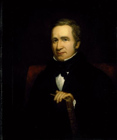 सर जोसेफ पैक्सटन का पोर्ट्रेट, c.1844 (कैनवास पर तेल) द्वारा थॉमस एलेर्बी
