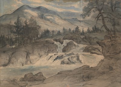 लेब्रो फॉल्स, 1824-42। द्वारा थॉमस फर्नले