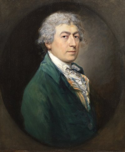 थॉमस गेन्सबोरो का पोर्ट्रेट, 1774-88 द्वारा थॉमस गेन्सबोरो