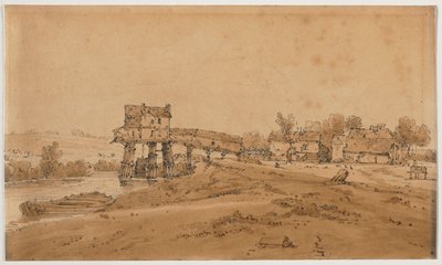 1802 में पेरिस में सबसे खूबसूरत दृश्यों में से एक का चयन। द्वारा थॉमस गिर्टिन