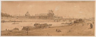 1802 में पेरिस में सबसे खूबसूरत दृश्यों में से एक का चयन। द्वारा थॉमस गिर्टिन