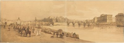 पोंट नेफ, टकसाल, आदि का एक दृश्य: pl.8 द्वारा थॉमस गिर्टिन