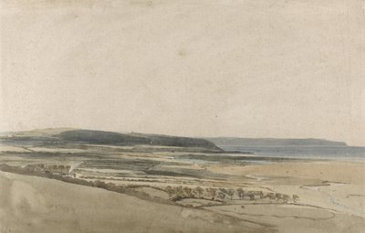 ताव, डेवोन नदी का अनुमान, c.1801 (कागज पर पेंसिल पर पानी का रंग) द्वारा थॉमस गिर्टिन